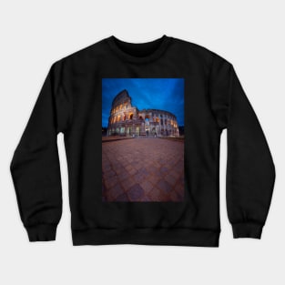 Colosseum at Night Crewneck Sweatshirt